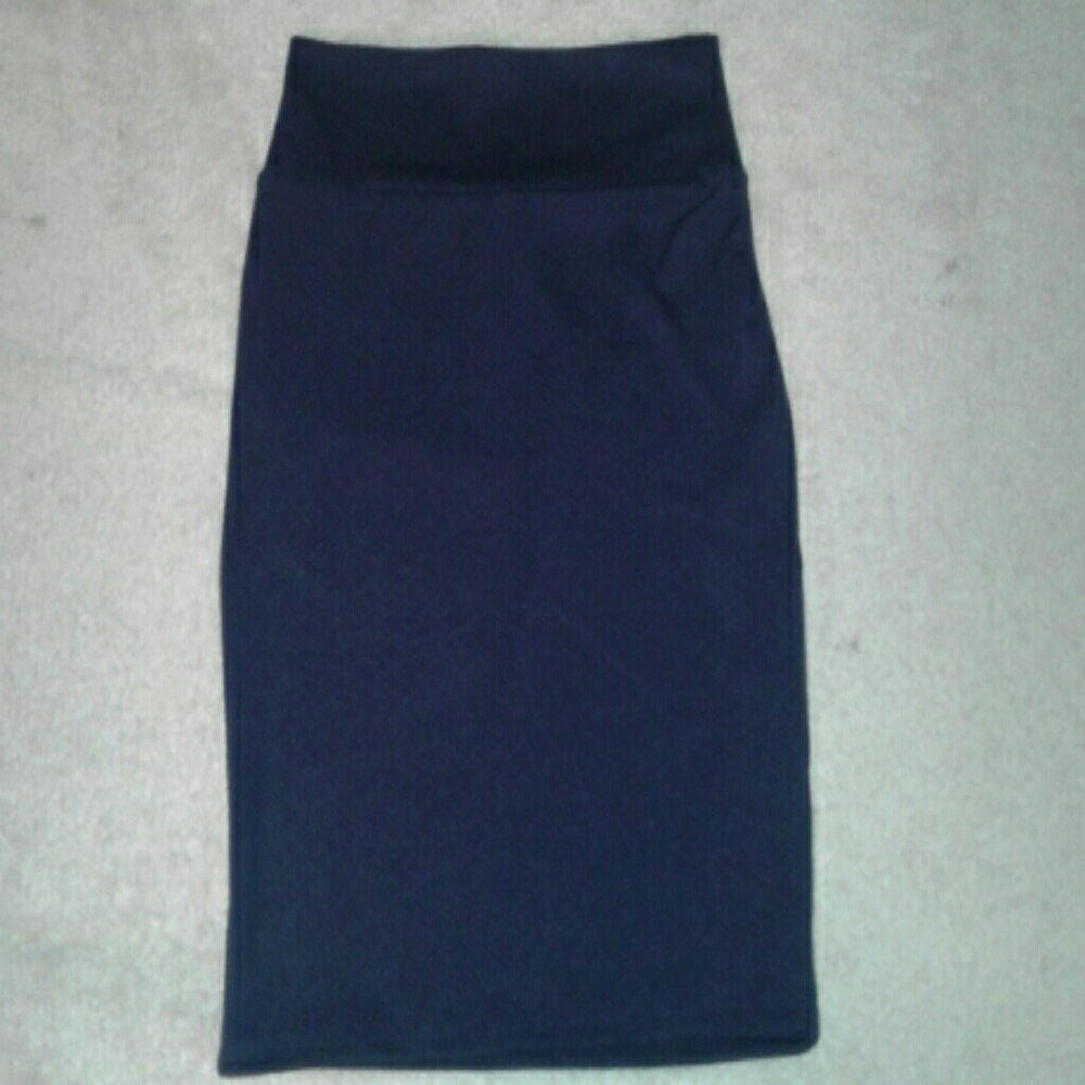 LuLaRoe Navy Pencil Skirt